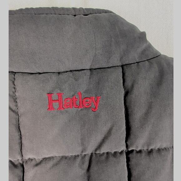 Hatley Boys Puffer Vest Sherpa Lined Gray and Cream Size 6 - Picture 3 of 5